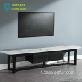 mobile soggiorno multifunzionale design regolabile tavolo tv in legno